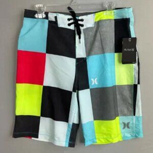 Hurley Phantom Kingsroad Men’s 29 Board Shorts 20” Length Stretch